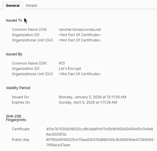 Valid Cert